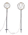 Kuppeltræer 96 Micro-LED H130/110 cm 2-pk.